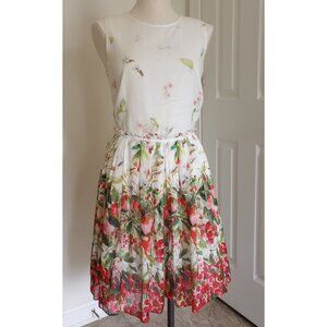 RED Valentino Sleeveless Dress, Cotton Size 44/US "M"